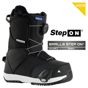 2025-26 BURTON KIDS' SMALLS STEP ON Black o[g X[Y XebvI Xm[{[h u[c LbY [X ǂ {Ki 25-26