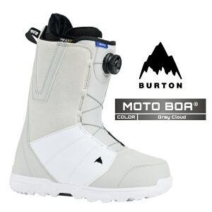 2025-26 BURTON MEN'S MOTO BOA Gray Cloud o[g g {A Xm[{[h u[c Y {Ki 25-26 \񏤕i