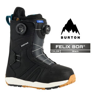 2025-26 BURTON WOMEN'S FELIX BOA Black o[g tFbNX {A Xm[{[h u[c fB[X {Ki 25-26