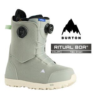 2025-26 BURTON WOMEN'S RITUAL BOA Talc Green o[g `A {A Xm[{[h u[c fB[X {Ki 25-26 \񏤕i