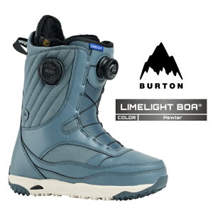 2025-26 BURTON WOMEN'S LIMELIGHT BOA WIDE Pewter o[g CCg {A Xm[{[h u[c fB[X {Ki 25-26 \񏤕i