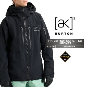2025-26 BURTON MEN'S AK SWASH GORE-TEX JACKET True Black o[g SAebNX Xm[{[h EFA WPbg Y 25-26 {Ki