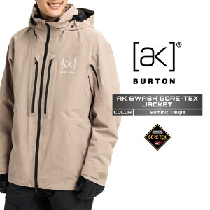 2025-26 BURTON MEN'S AK SWASH GORE-TEX JACKET Summit Taupe o[g SAebNX Xm[{[h EFA WPbg Y 25-26 {Ki