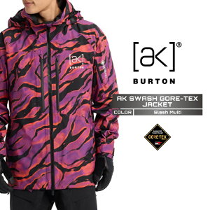 2025-26 BURTON MEN'S AK SWASH GORE-TEX JACKET Slash Multi o[g SAebNX Xm[{[h EFA WPbg Y 25-26 {Ki