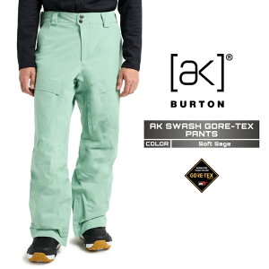 2025-26 BURTON MEN'S AK SWASH GORE-TEX PANTS Soft Sage o[g SAebNX Xm[{[h EFA pc Y 25-26 {Ki