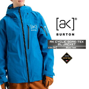 2025-26 BURTON MEN'S AK CYCLIC GORETEX 2L JACKET Blue Teal o[g SAebNX Xm[{[h EFA WPbg Y 25-26 {Ki