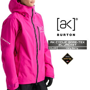 2025-26 BURTON MEN'S AK CYCLIC GORETEX 2L JACKET Very Berry o[g SAebNX Xm[{[h EFA WPbg Y 25-26 {Ki