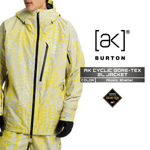 2025-26 BURTON MEN'S AK CYCLIC GORETEX 2L JACKET Atomic Shatter o[g SAebNX Xm[{[h EFA WPbg Y 25-26 {Ki
