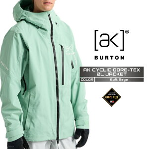 2025-26 BURTON MEN'S AK CYCLIC GORETEX 2L JACKET Soft Sage o[g SAebNX Xm[{[h EFA WPbg Y 25-26 {Ki