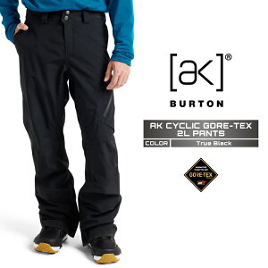 2025-26 BURTON MEN'S AK CYCLIC GORETEX 2L PANTS True Black o[g SAebNX Xm[{[h EFA pc Y 25-26 {Ki