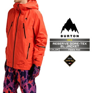 2025-26 BURTON MEN'S RESERVE GORE-TEX 2L JACKET Fiesta Red o[g SAebNX Xm[{[h EFA WPbg Y 25-26 {Ki