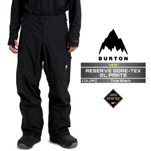 2025-26 BURTON MEN'S RESERVE GORE-TEX 2L PANTS True Black o[g SAebNX Xm[{[h EFA pc Y 25-26 {Ki