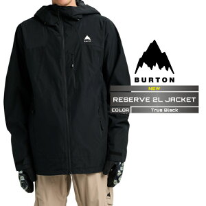 2025-26 BURTON MEN'S RESERVE 2L JACKET True Black o[g Xm[{[h EFA WPbg Y 25-26 {Ki
