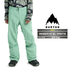 2025-26 BURTON MEN'S RESERVE 2L PANTS Soft Sage o[g Xm[{[h EFA pc Y 25-26 {Ki