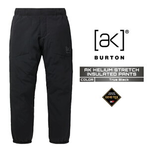 2025-26 BURTON MEN'S AK HELIUM STRETCH INSULATED PANT True Black o[g Xm[{[h EFA Y 25-26 {Ki