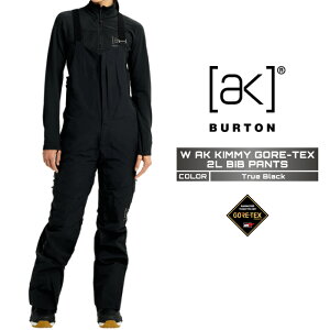 2025-26 BURTON WOMEN'S AK KIMMY GORE-TEX 2L BIB PANTS True Black バートン ゴアテックス スノーボード ウェア ビブパンツ レディース 25-26 日本正規品