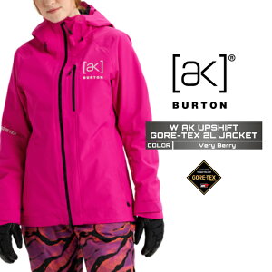 2025-26 BURTON WOMEN'S AK UPSHIFT GORE-TEX 2L JACKET Very Berry o[g SAebNX Xm[{[h EFA WPbg fB[X 25-26 {Ki