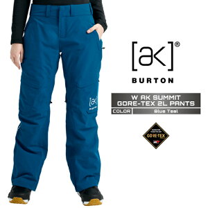 2025-26 BURTON WOMEN'S AK SUMMIT GORE-TEX 2L PANTS Blue Teal o[g SAebNX Xm[{[h EFA pc fB[X 25-26 {Ki