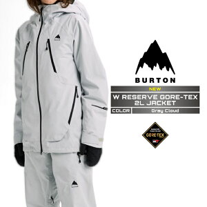2025-26 BURTON WOMEN'S RESERVE GORE-TEX 2L JACKET Gray Cloud o[g SAebNX Xm[{[h EFA WPbg fB[X 25-26 {Ki