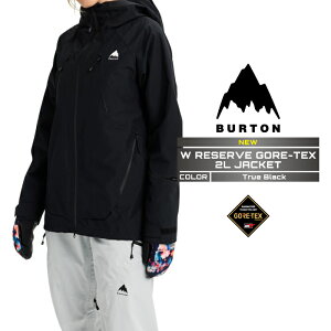 2025-26 BURTON WOMEN'S RESERVE GORE-TEX 2L JACKET True Black o[g SAebNX Xm[{[h EFA WPbg fB[X 25-26 {Ki