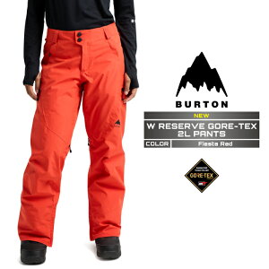 2025-26 BURTON WOMEN'S RESERVE GORE-TEX 2L PANTS Fiesta Red o[g SAebNX Xm[{[h EFA pc fB[X 25-26 {Ki