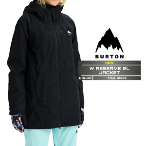2025-26 BURTON WOMEN'S RESERVE 2L JACKET True Black o[g Xm[{[h EFA WPbg fB[X 25-26 {Ki