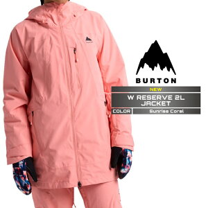 ySi|Cg10{IvGg[2020:00`2701:59z2025-26 BURTON WOMEN'S RESERVE 2L JACKET Sunrise Coral o[g Xm[{[h EFA WPbg fB[X 25-26 {Ki