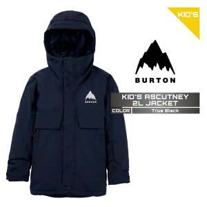 2025-26 BURTON KIDS' ASCUTNEY 2L JACKET True Black o[g Xm[{[h EFA WPbg LbY [X ǂ 25-26 {Ki
