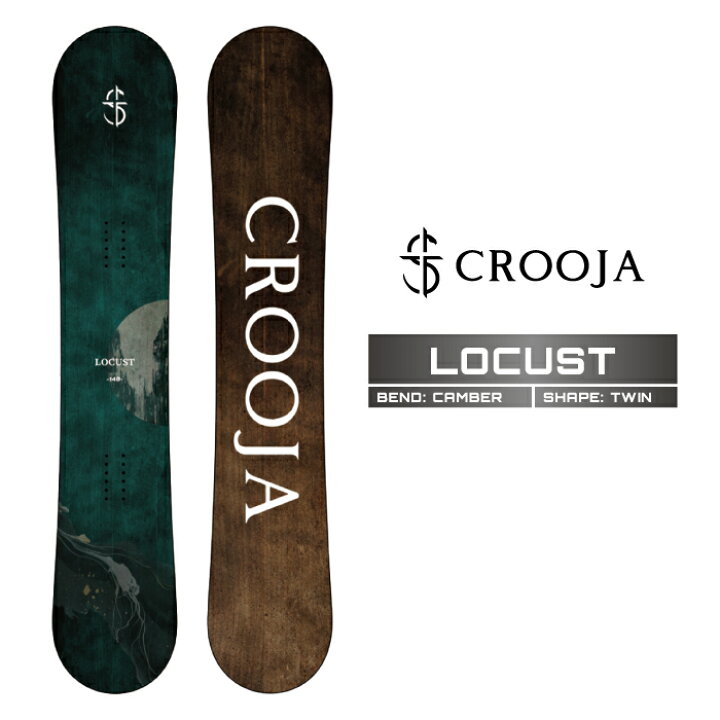 楽天市場】2025-26 CROOJA LOCUST クロージャ ローカスト スノーボード 