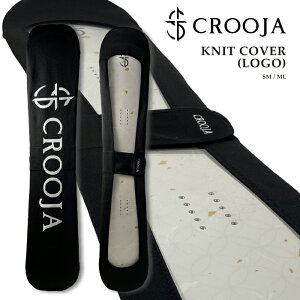 2025-26 CROOJA KNIT COVER LOGO クロージャ ニットカバー ロゴ スノーボード ケース 2026 日本正規品