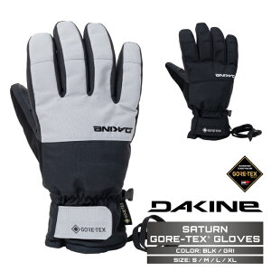 2025-26 DAKINE SATURN GORE-TEX GLOVES BLK / GRI _JC T^[ SAebNX Xm[{[h XL[ O[u Y 25-26 {Ki