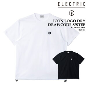 2026SS ELECTRIC ICON LOGO DRY DRAWCODE S/STEE Black / White �G���N�g���b�N T�V���c ���� ���{���K�i