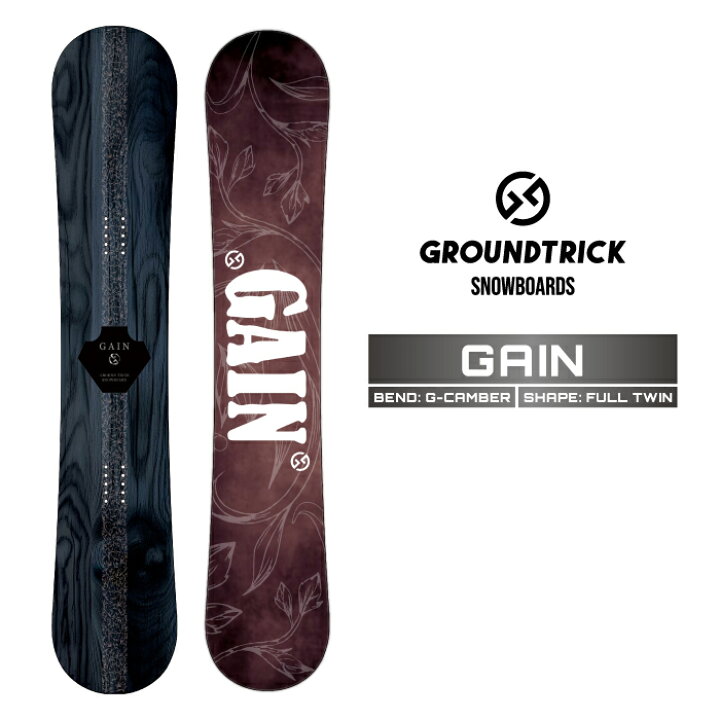 楽天市場】2025-26 GT SNOWBOARDS GAIN ジーティ グラウンドトリック 