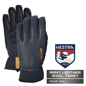 2025-26 HESTRA ARMY LEATHER WOOL TERRY wXg A[~[ U[ E[ e[ Xm[{[h XL[ O[u Y fB[X 25-26 {Ki
