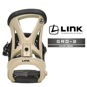 2025-26 LINK GRD-2 Beige �����N �X�m�[�{�[�h �o�C���f�B���O �r���f�B���O �����Y ���f�B�[�X 25-26 ���{���K�i