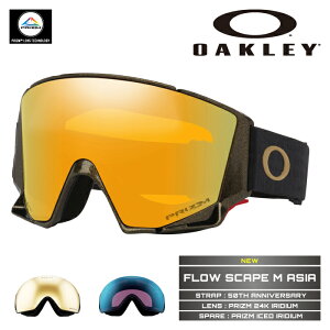 2025-26 OAKLEY FLOW SCAPE M ASIA 50th Anniversary OO7147A-14 I[N[ t[ XP[v AWA Xm[{[h XL[ S[O Y fB[X 25-26 {Ki