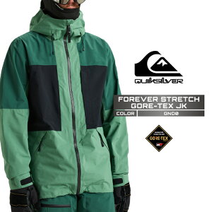 2025-26 QUIKSILVER FOREVER STRETCH GORE-TEX JK GND0 クイックシルバー EQYTJ03509 ゴアテックス スノーボード ウェア ジャケット ゴアテックス メンズ レディース 25-26 日本正規品