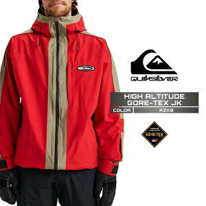 2025-26 QUIKSILVER HIGH ALTITUDE GORE-TEX JK RZK0 クイックシルバー EQYTJ03494 ゴアテックス スノーボード ウェア ジャケット ゴアテックス メンズ レディース 25-26 日本正規品