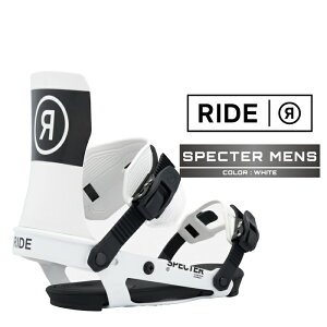 2025-26 RIDE SPECTER MENS White ���C�h �X�y�N�^�[ �X�m�[�{�[�h �r���f�B���O �o�C���f�B���O �����Y 25-26 ���{���K�i