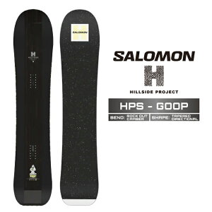2025-26 SALOMON HPS - GOOP �T������ �X�m�[�{�[�h �� HILLSIDE 25-26 ���{���K�i