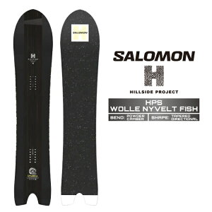 2025-26 SALOMON HPS - WOLLE NYVELT FISH �T������ �X�m�[�{�[�h �� HILLSIDE 25-26 ���{���K�i