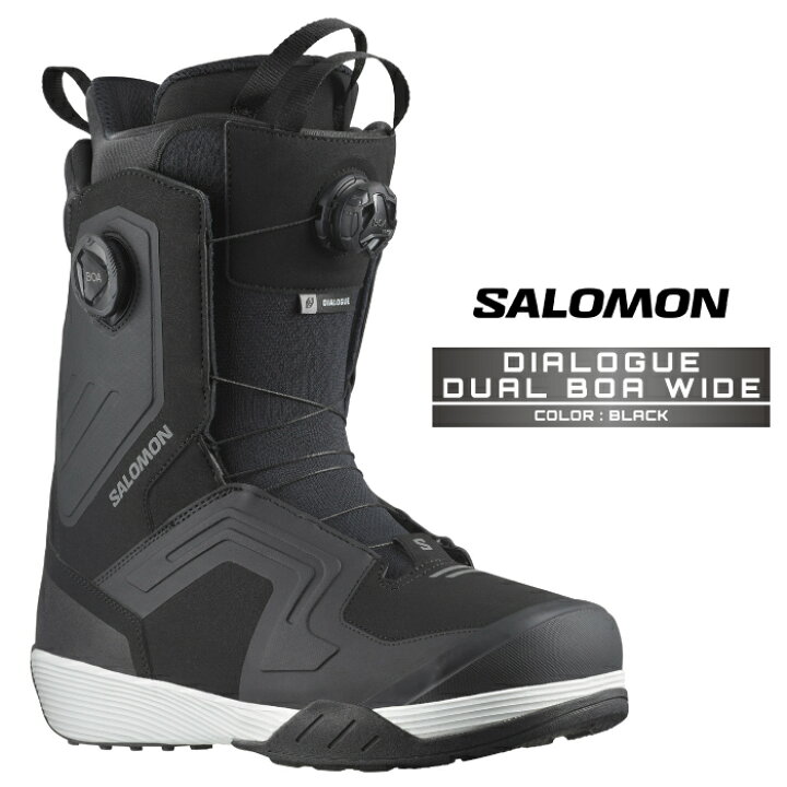 楽天市場】2025-26 SALOMON DIALOGUE DUAL BOA WIDE Black サロモン 