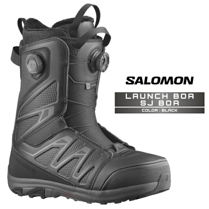 楽天市場】2025-26 SALOMON LAUNCH BOA SJ BOA Black サロモン 