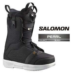 2025-26 SALOMON PEARL Black White Gold T p[ Xm[{[h u[c fB[X {Ki 25-26