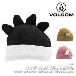 2025-26 VOLCOM SNOW CREATURE BEANIE Black/Bronze/Mesa Rose {R Xm[{[h Xq LbY q 25-26 {Ki