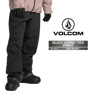 2025-26 VOLCOM GUCH GORE-TEX PANT Black {R Xm[{[h EFA pc SAebNX Y 25-26 {Ki
