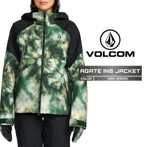 2025-26 VOLCOM AGATE INS JACKET Green {R Xm[{[h EFA WPbg fB[X 25-26 {Ki