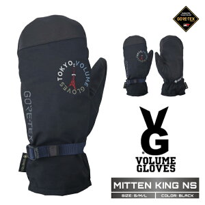 2025-26 VOLUME MITTEN KING NS Black {[ ~g LO Xm[{[h O[u GORE-TEX SAebNX Y fB[X 25-26 {Ki