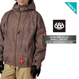 2026-27 686 686 DOJO SHELL JACKET �V�b�N�X�G�C�g�V�b�N�X �h�E�W���E �V�F�� �W���P�b�g �X�m�[�{�[�h �E�F�A �����Y 26-27 ���{���K�i