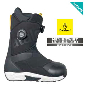 2026-27 BATALEON MENS TWIST DOUBLE BOA Black �o�^���I�� �c�C�X�g �_�u�� �{�A �X�m�[�{�[�h �u�[�c �����Y 26-27 ���{���K�i